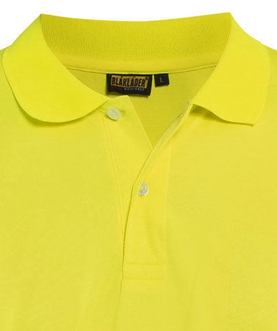 Bl&aring;kl&auml;der polo shirt, Hi-Vis Yellow, large image number 2