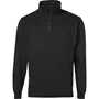 Terrax sweatshirt with short zipper 149, Black