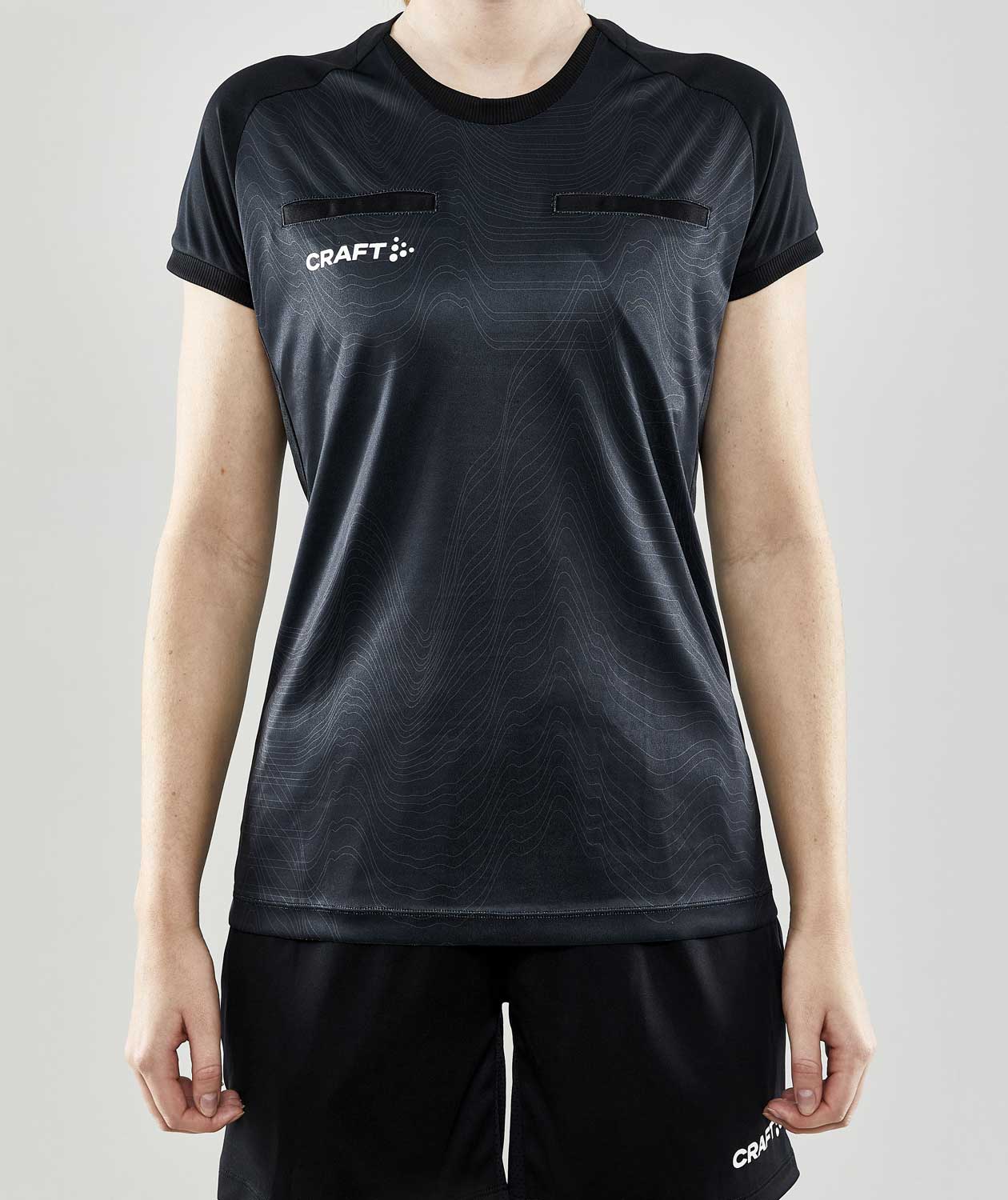 Craft Evolve Referee Damen T-Shirt, Schwarz, large image number 1