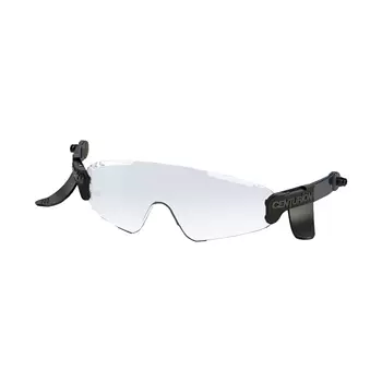 Centurion safety glasses for use with Centurion helmet, Transparent