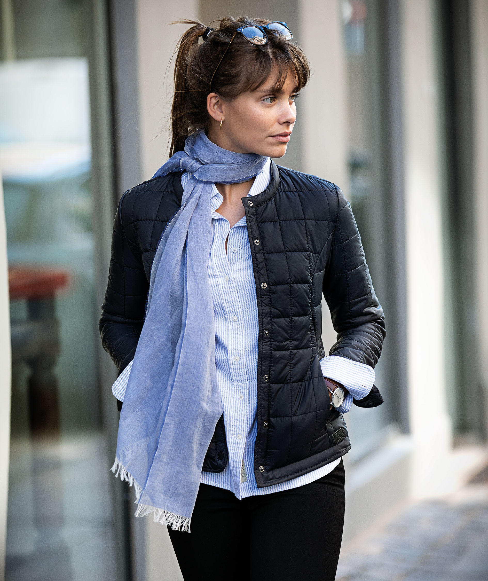 Nimbus Brookhaven vadderad jacka dam, Midnight Blue