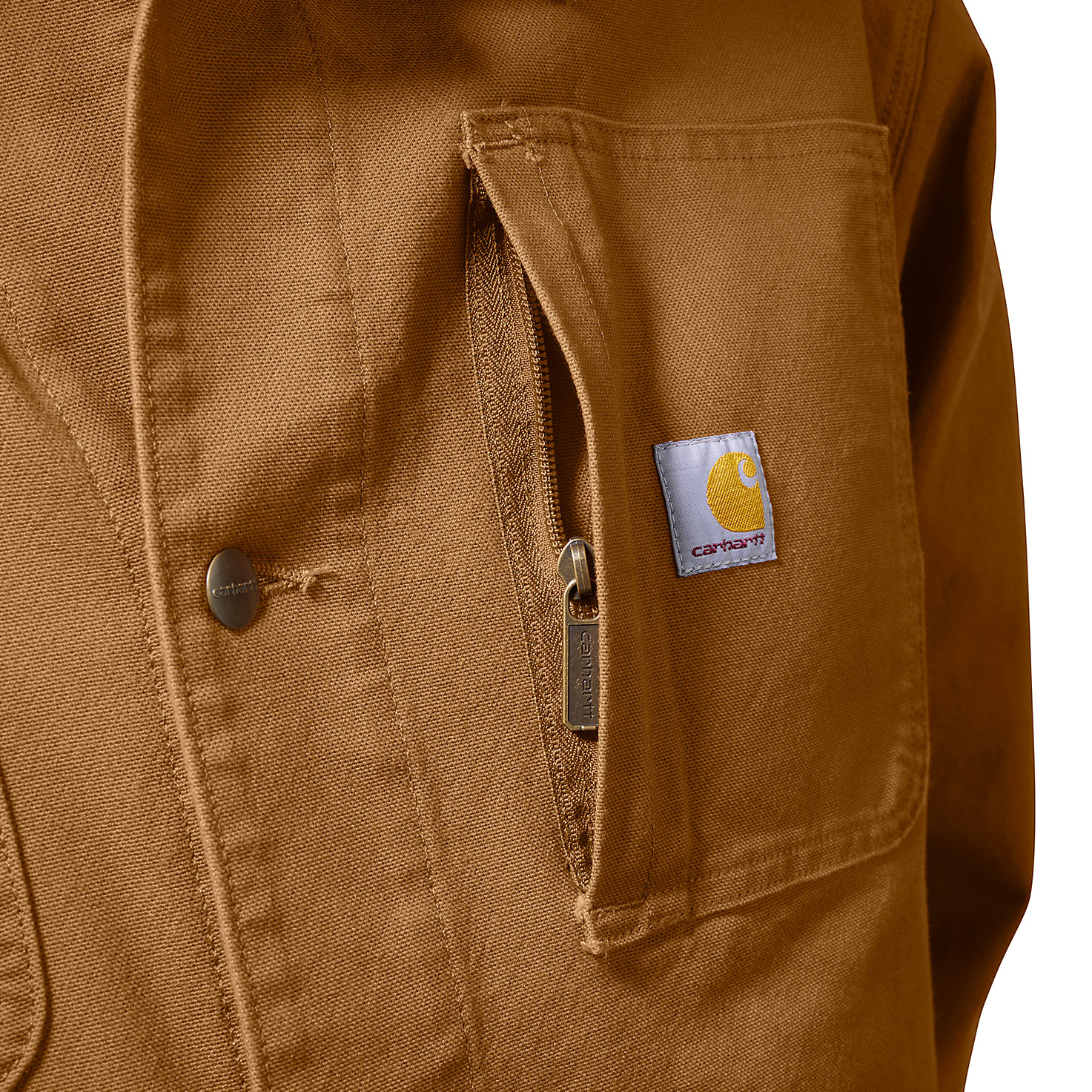 Carhartt Duck jacka, Carhartt Brown, Carhartt Brown, large image number 5