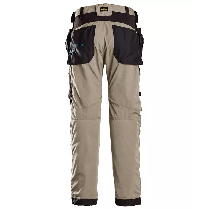 Snickers LiteWork 37,5® craftsman trousers 6210, Khaki/Black, large image number 1