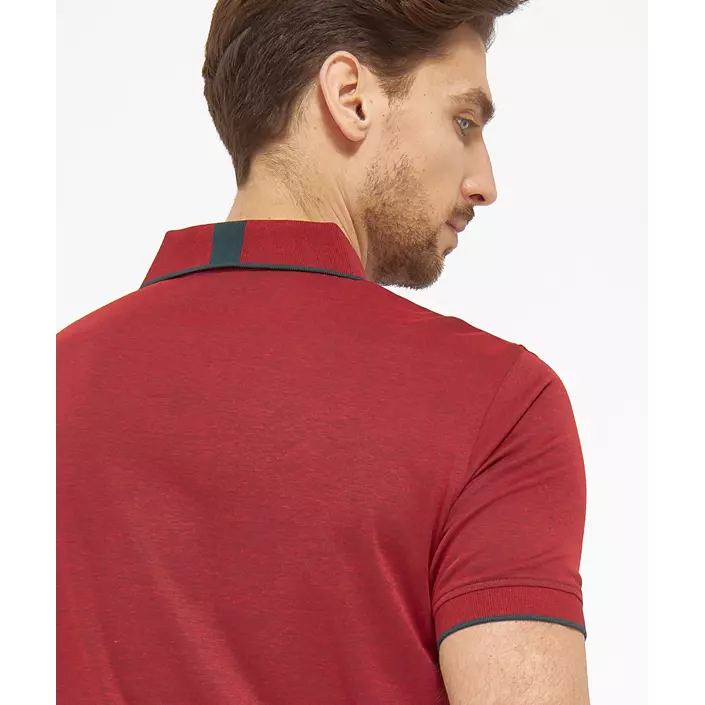 Belika Valencia polo shirt, Warm Red Melange, large image number 4