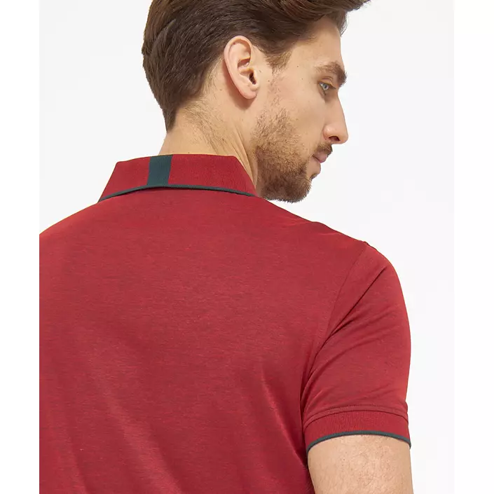 Belika Valencia polo T-skjorte, Warm Red Melange, large image number 4