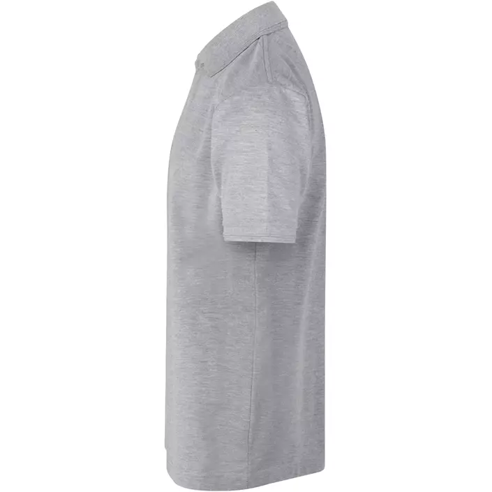 ID PRO Wear Piké-tröja med tryckknappar, Gråmelerad, large image number 2