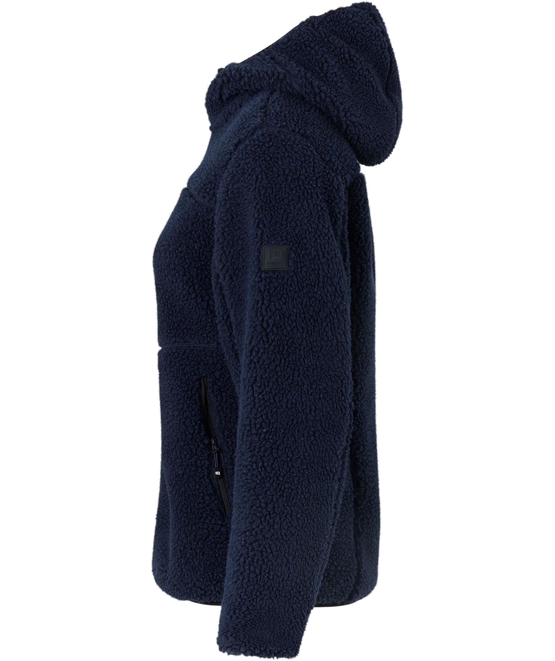 ID women's pile fleece jacket, Navy, large image number 2