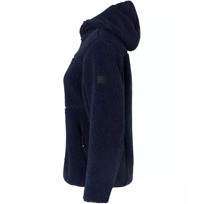ID women's pile fleece jacket, Navy, large image number 2