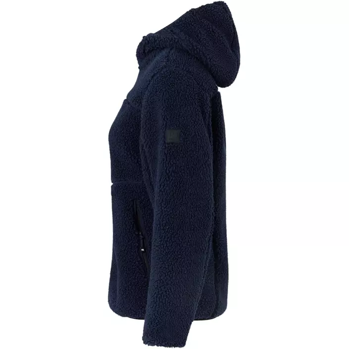 ID women's pile fleece jacket, Navy, large image number 2