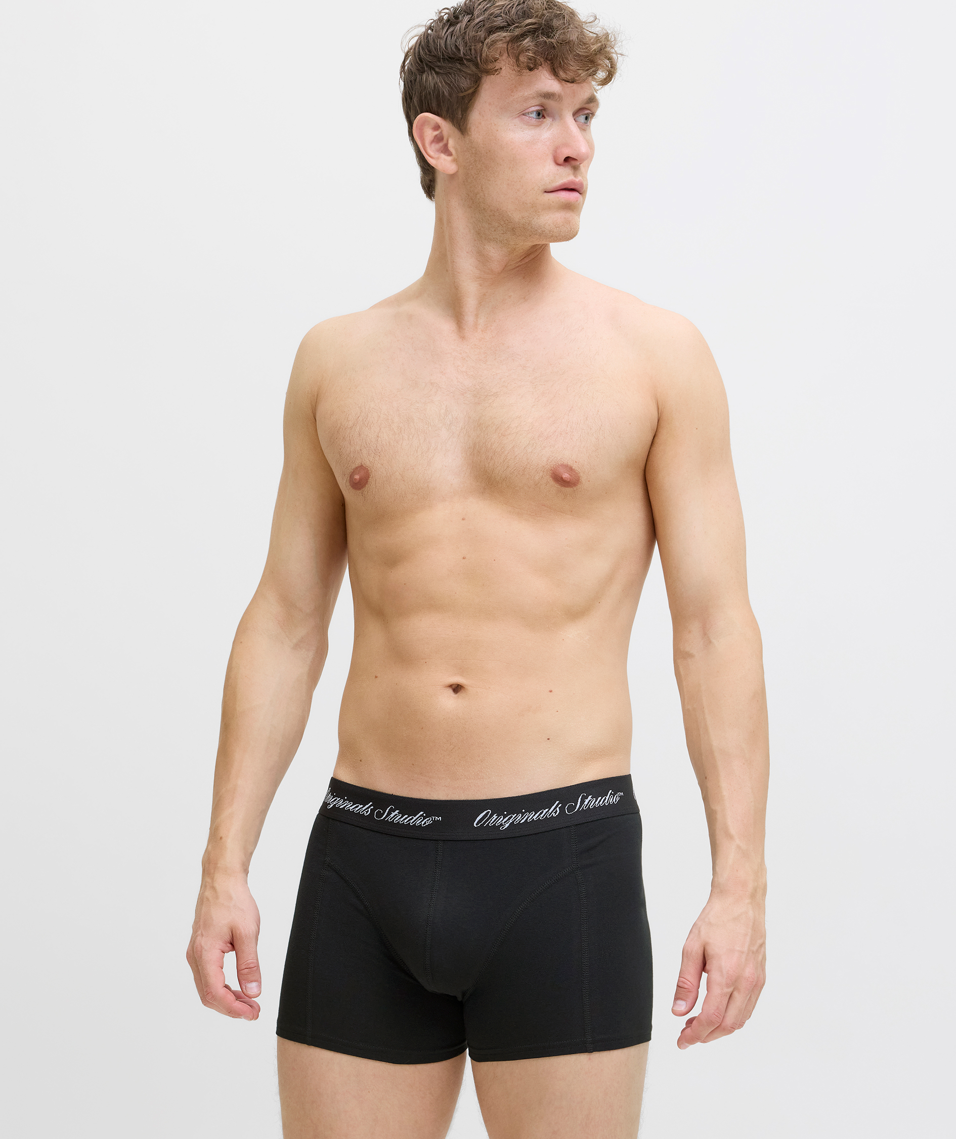 Jack & Jones JACNORREBRO SOLID 3-pak boxershorts, Black, large image number 1