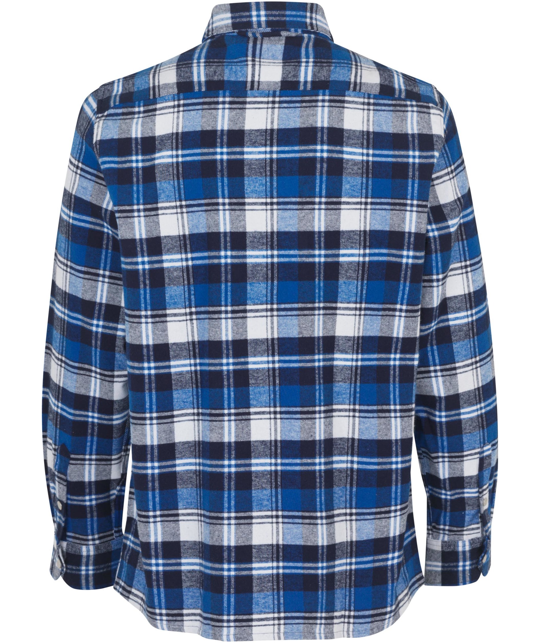 ID Green Leaf flannelskjorte, Kongebl&aring;, large image number 2