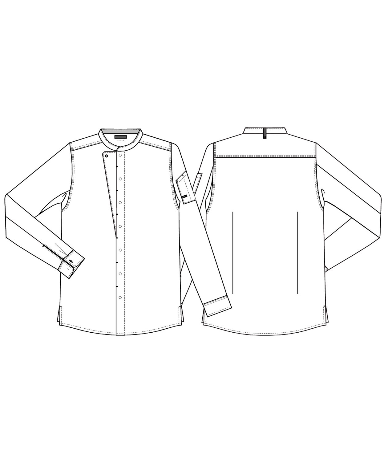 Kentaur  chefs-/server jacket, White, large image number 5