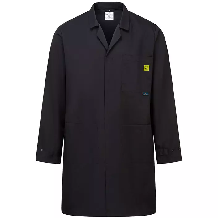 Portwest ESD arbetsrock, Svart, large image number 0