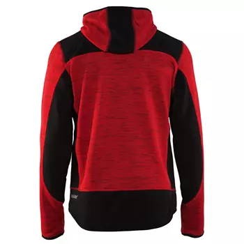 Blåkläder stickad softshelljacka X4930, Röd/Svart