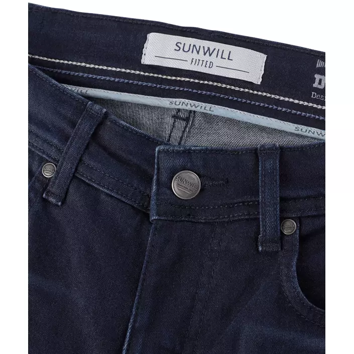 Sunwill Super Stretch Fitted jeans, Navy, large image number 2