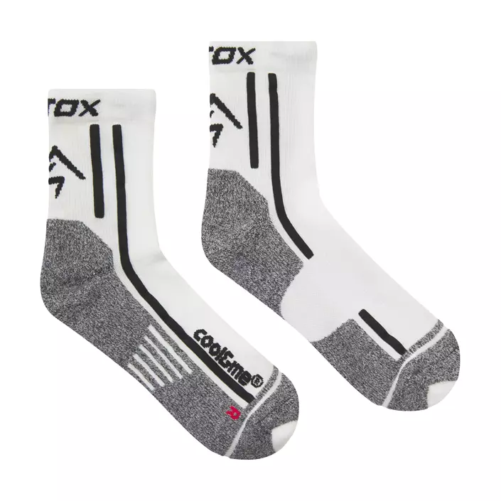 Airtox Absolute korta strumpor, Vit, large image number 1