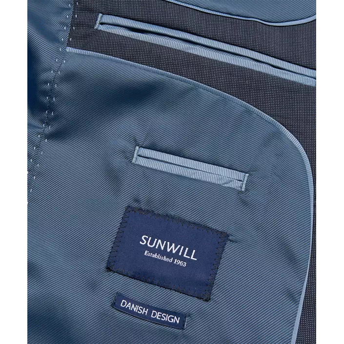 Sunwill Super 130 Modern fit wool blazer, Dark Blue, large image number 6