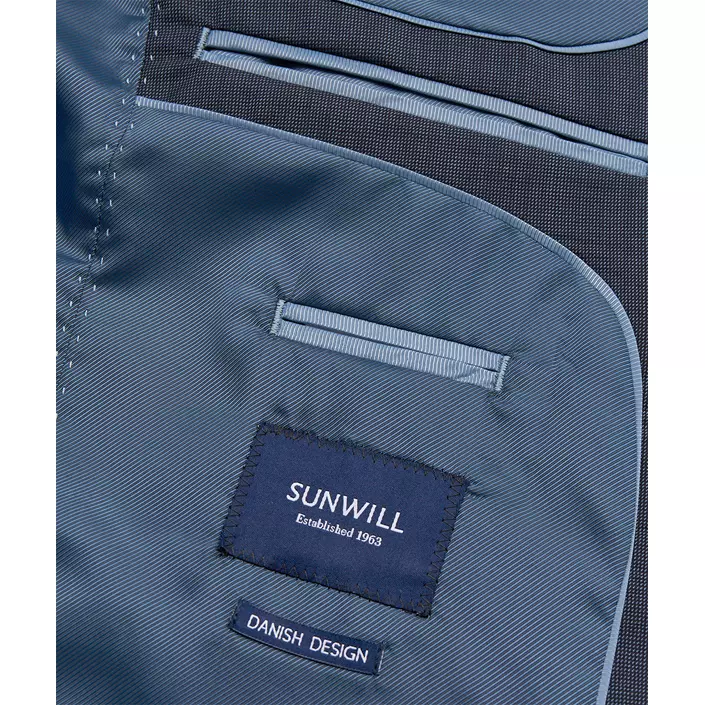 Sunwill Super 130 Modern fit wool blazer, Dark Blue, large image number 6