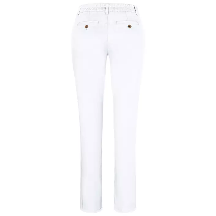 Karlowsky women's chino trousers with stretch, White, large image number 2