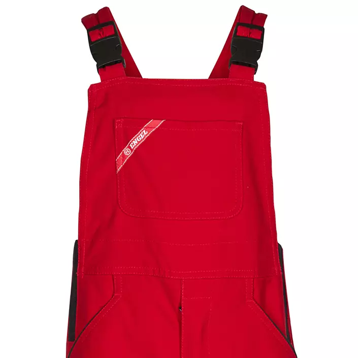 Engel Galaxy bib and braces for kids, Tomato Red/Antracite Grey, large image number 2