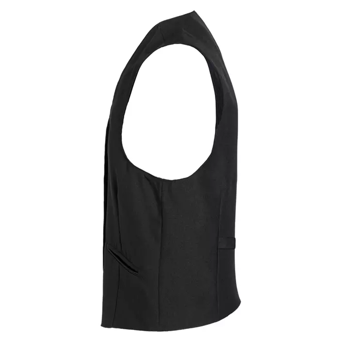 Karlowsky Basic server waistcoat, Black, large image number 3