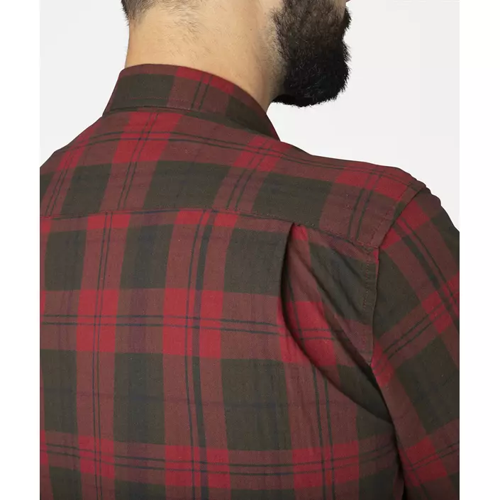 Seeland Highseat lumberjack shirt, Red Forest Check, large image number 3