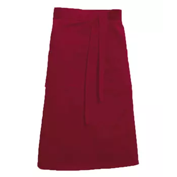 Toni Lee Beer apron with pockets, Bordeaux