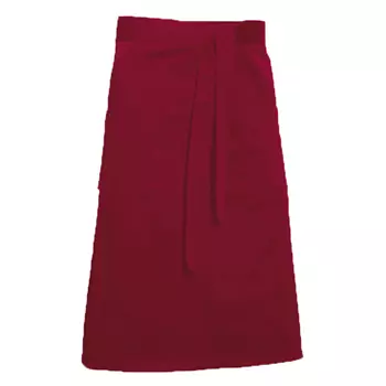 Toni Lee Beer apron with pockets, Bordeaux