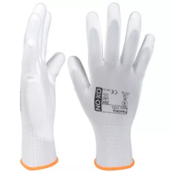 OX-ON Flexible Basic 1001 handsker, Hvid