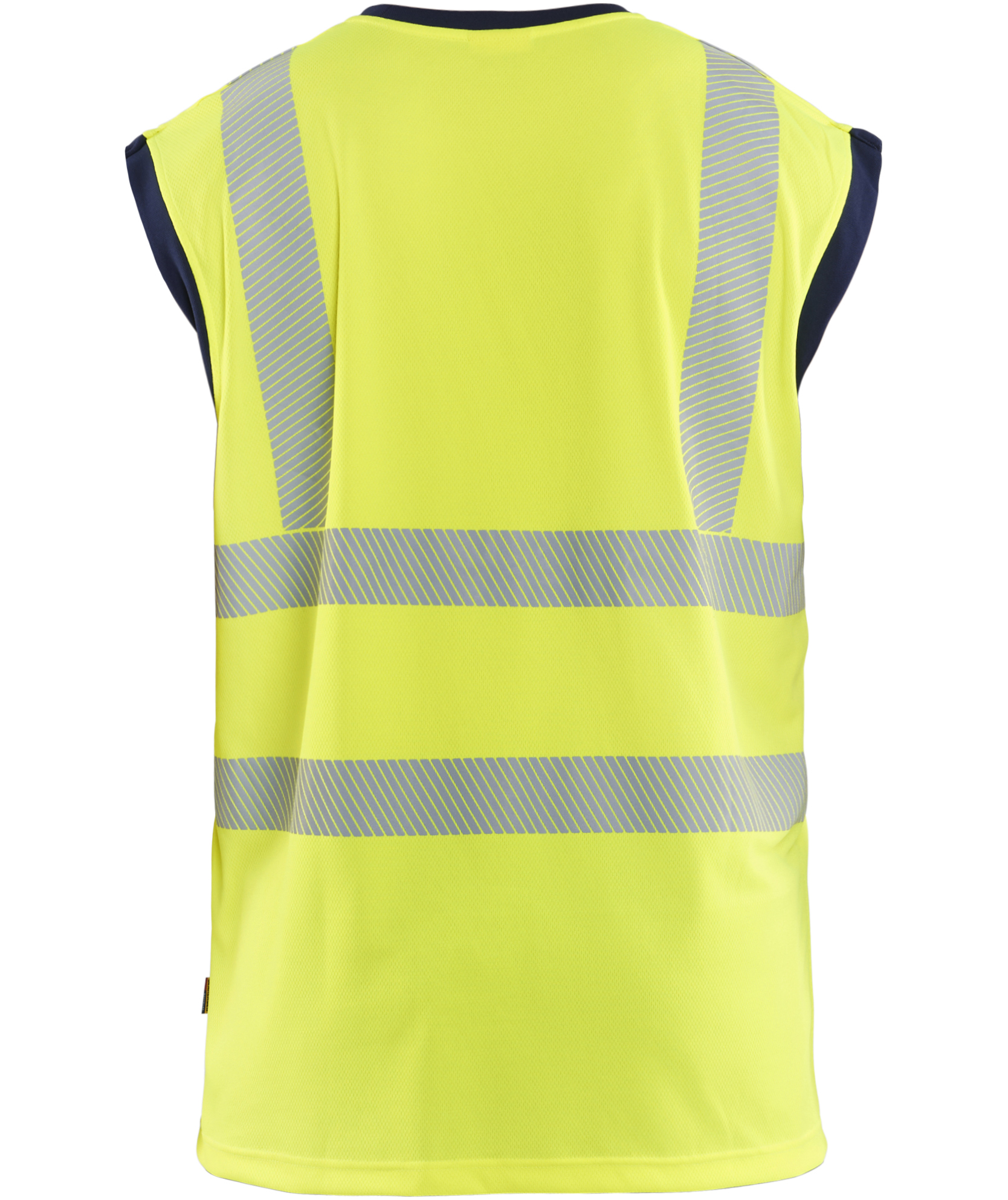 Bl&aring;kl&auml;der&nbsp;tank top, Hi-Vis yellow/marine, large image number 1