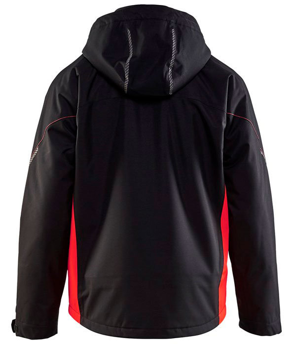 Bl&aring;kl&auml;der Unite shell jacket, Black/Red, large image number 1