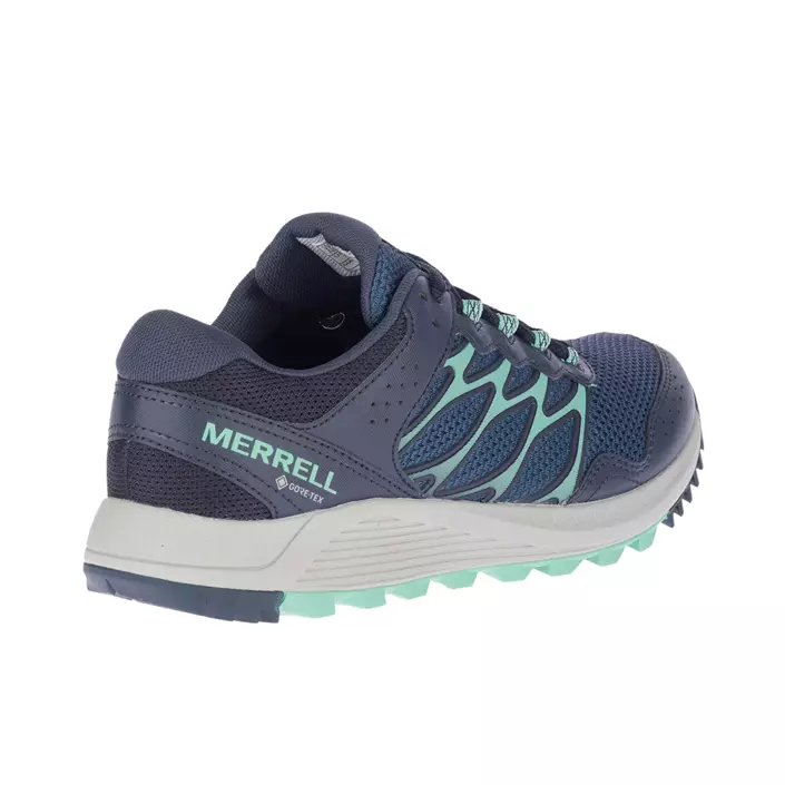 Merrell Wildwood GTX women's hiking shoes, Navy, large image number 3