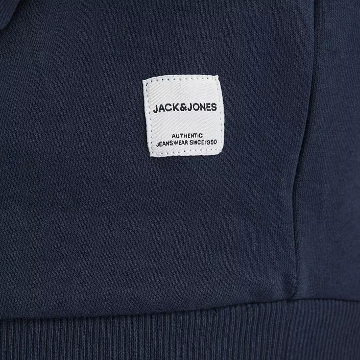 Jack & Jones JJEBASIC Plus Size Hættetrøje, Navy Blazer, large image number 4