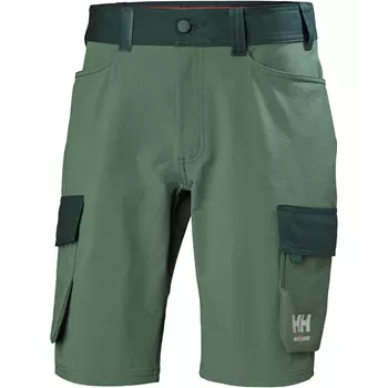 Helly Hansen Oxford 4X Connect™ cargo shorts full stretch, Spruce/Darkest Spruce