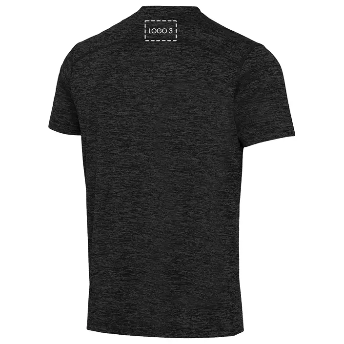 Pitch Stone T-shirt med logotryk, , large image number 2