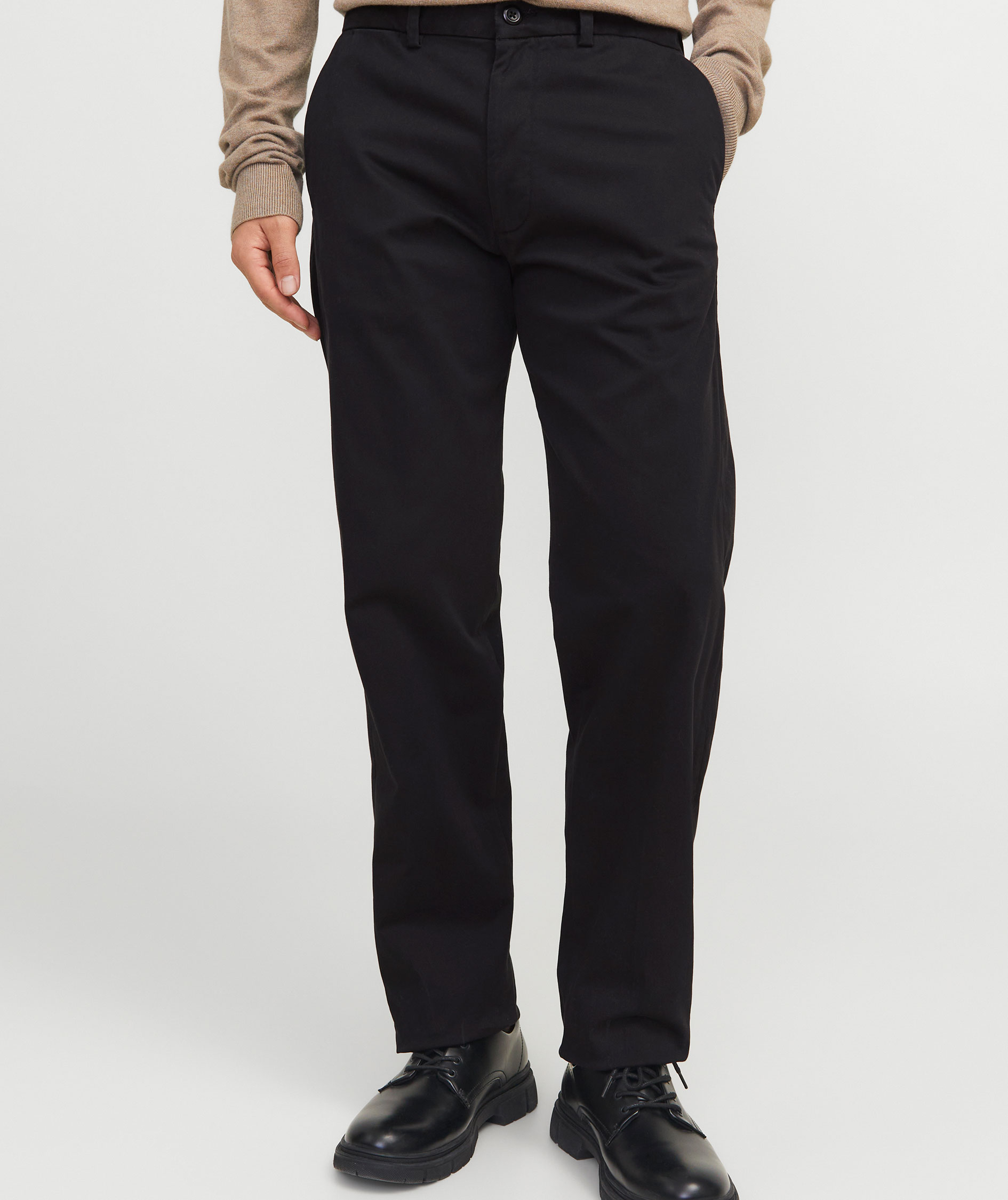Jack & Jones JPSTKANE BARRET Chinos, Black, large image number 6