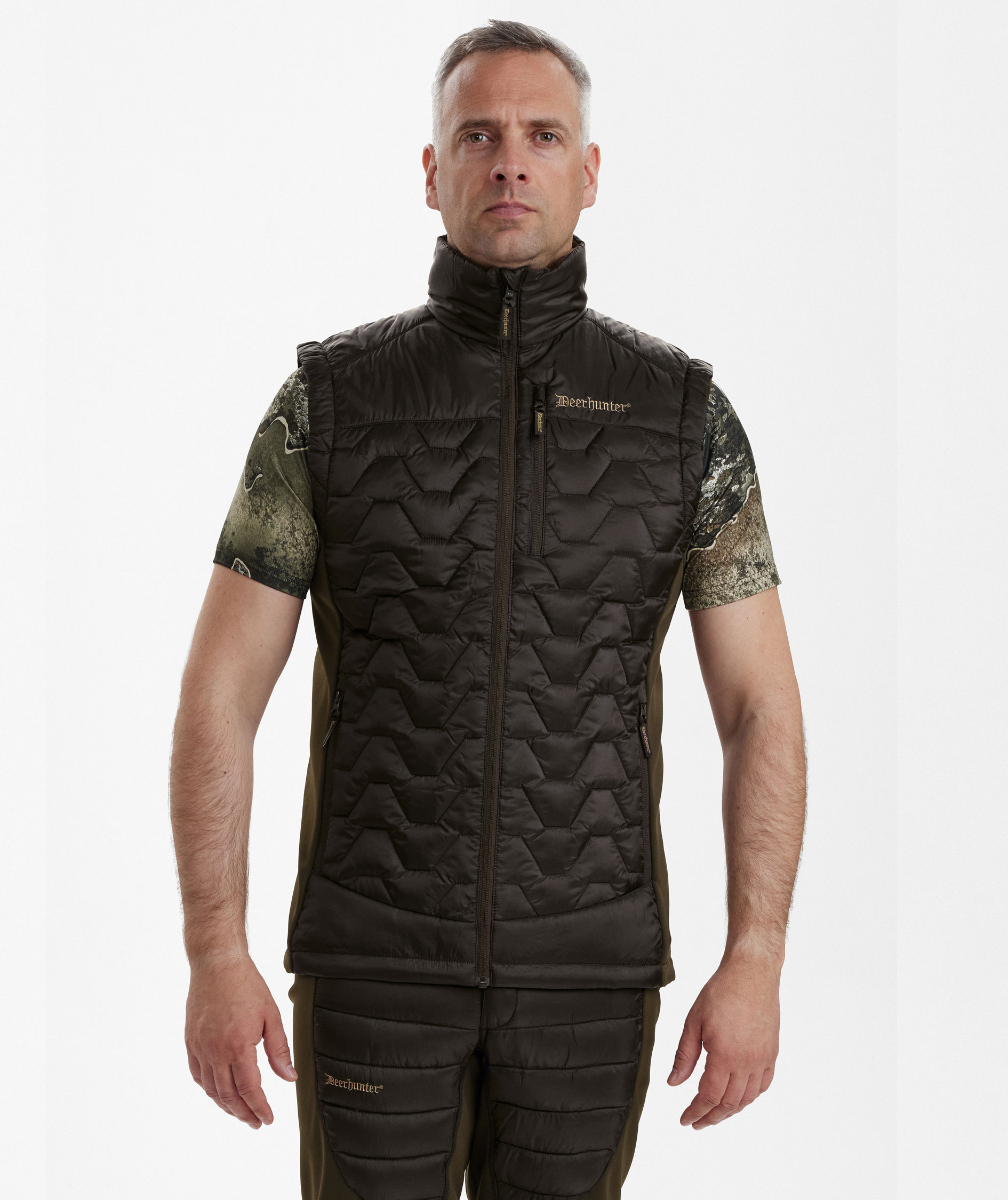 Deerhunter Excape Quilted Vest, Art green