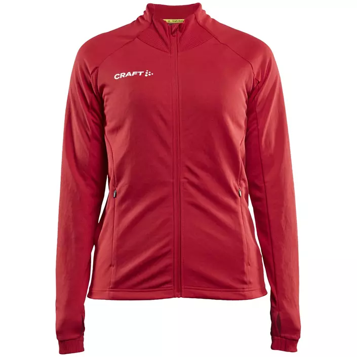 Craft Evolve Full Zip Damen Sweatshirt, Rot, large image number 0