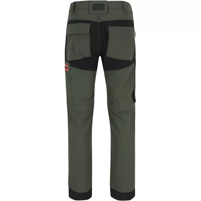 HEROCK Tornado Zip-off servicebyxa, Dark Khaki/Black, large image number 1
