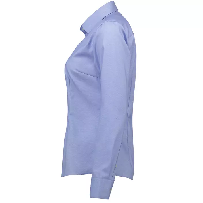 Seven Seas Dobby Royal Oxford modern fit dameskjorte, Lys Blå, large image number 3