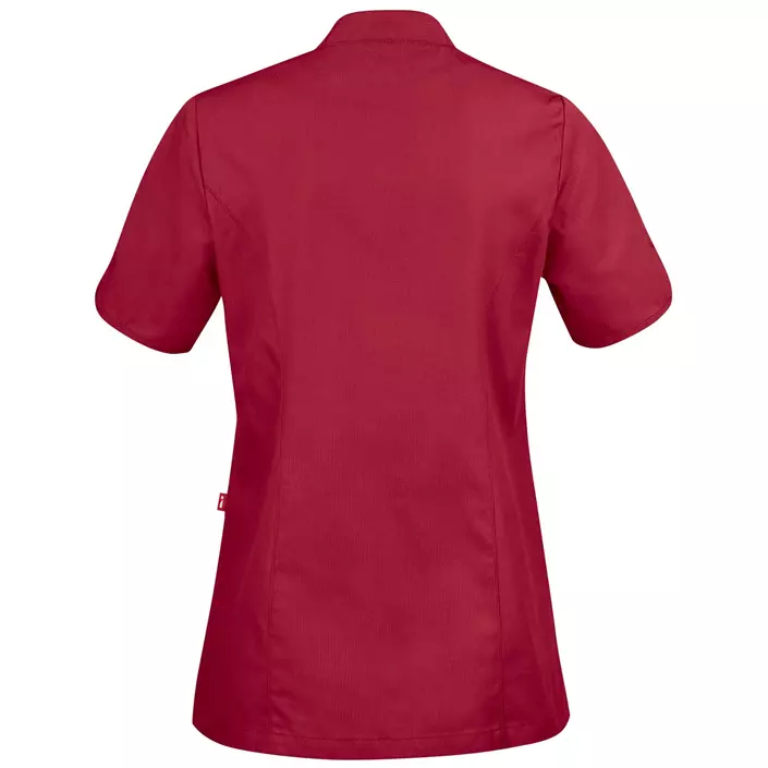Smila Workwear Aila kurzärmeliges Damenhemd, Dunkelrot, large image number 2
