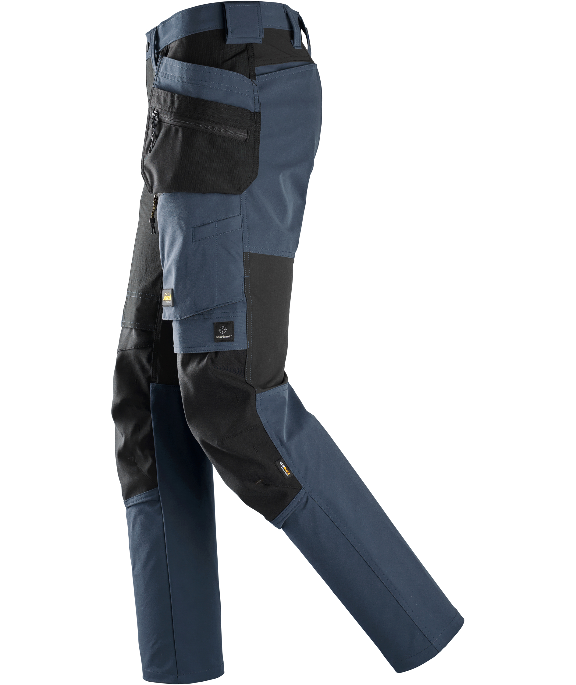 Snickers AllroundWork craftsman trousers 6218 full stretch, Navy/black, large image number 4