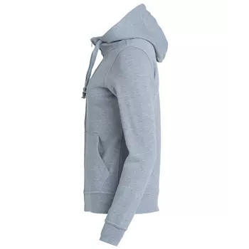 Clique Basic Hoody Zip hoodie dam, Gråmelerad