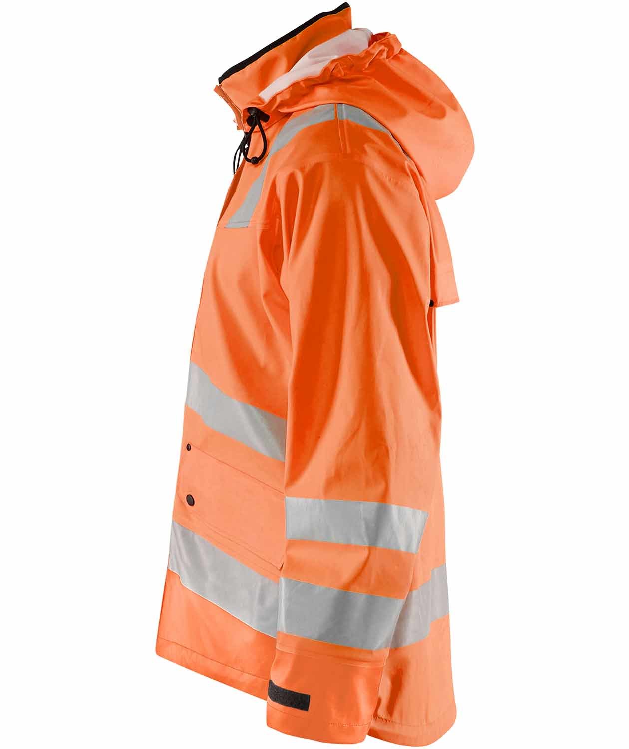 Bl&aring;kl&auml;der Heavy Weight rain jacket, Hi-vis Orange, large image number 2