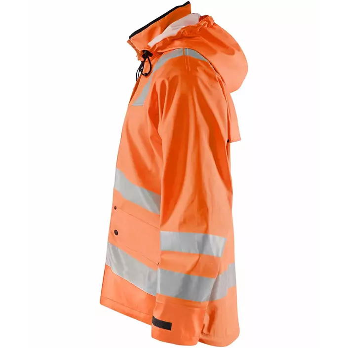 Blåkläder Heavy Weight regnjacka, Varsel Orange, large image number 2