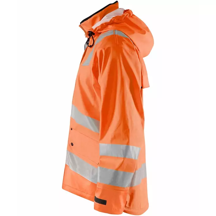 Blåkläder Heavy Weight regnjacka, Hi-vis Orange, large image number 2