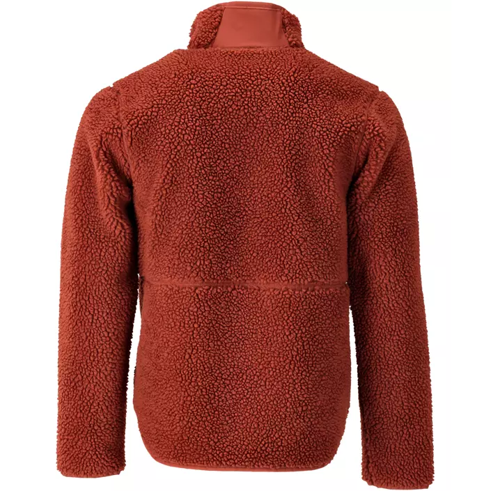 Mascot Customized fibre pile jacket, Autumn red, large image number 1