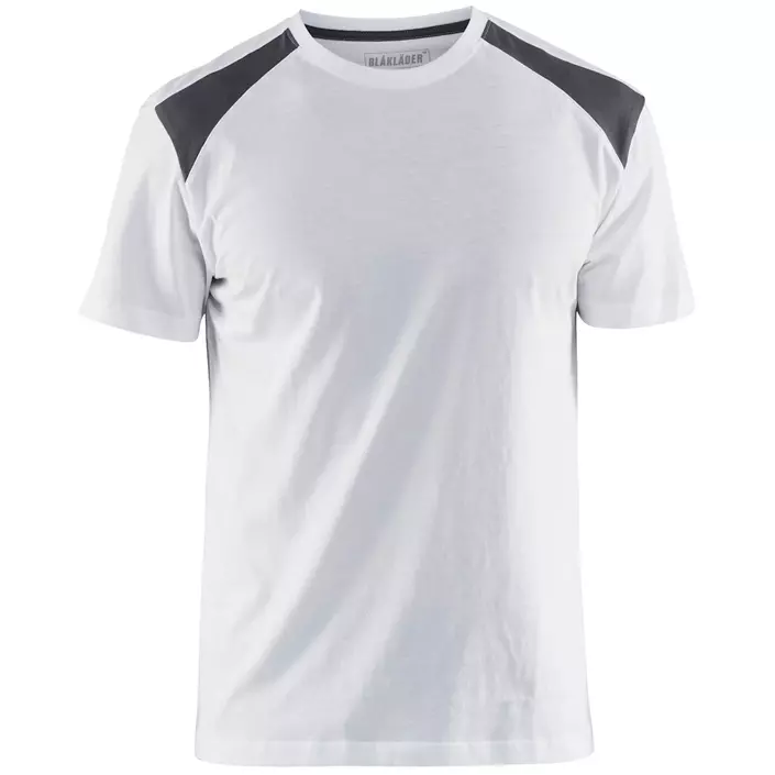 Blåkläder Unite T-shirt, White/Grey, large image number 0
