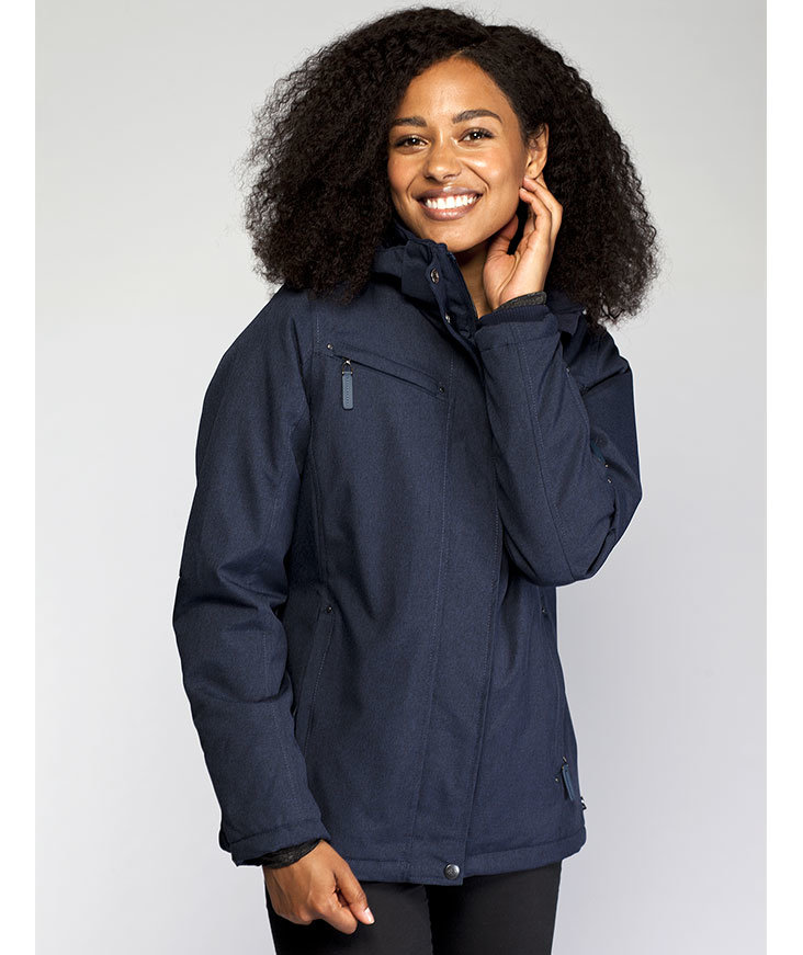 Pitch Stone women's winter jacket, Navy, large image number 2