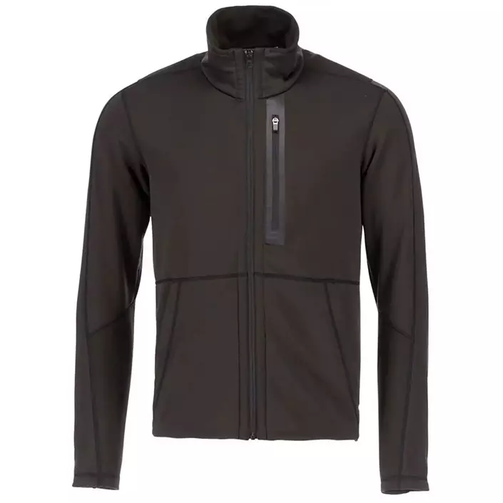 Kramp Active Outdoor fleece jacka, Svart, large image number 0